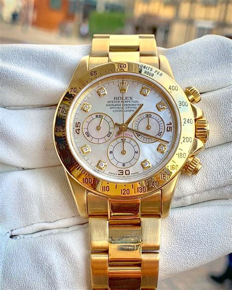 all diamong and gold rolex|rolex yellow gold watch.